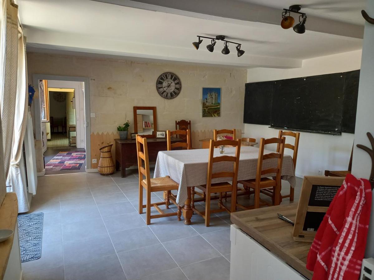 L'Ecole Buissonniere Villa Noyant-la-Plaine Eksteriør billede