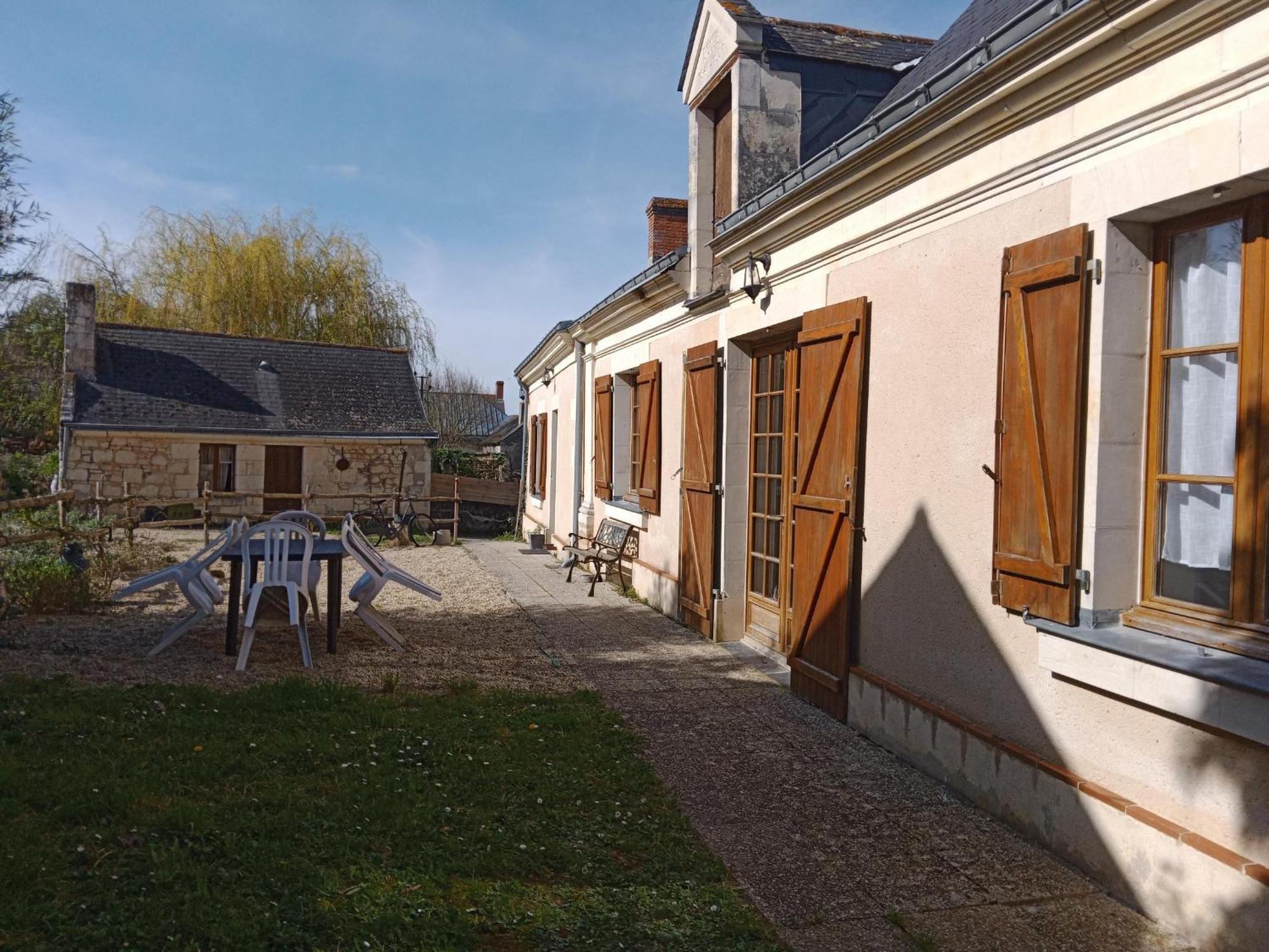 L'Ecole Buissonniere Villa Noyant-la-Plaine Eksteriør billede